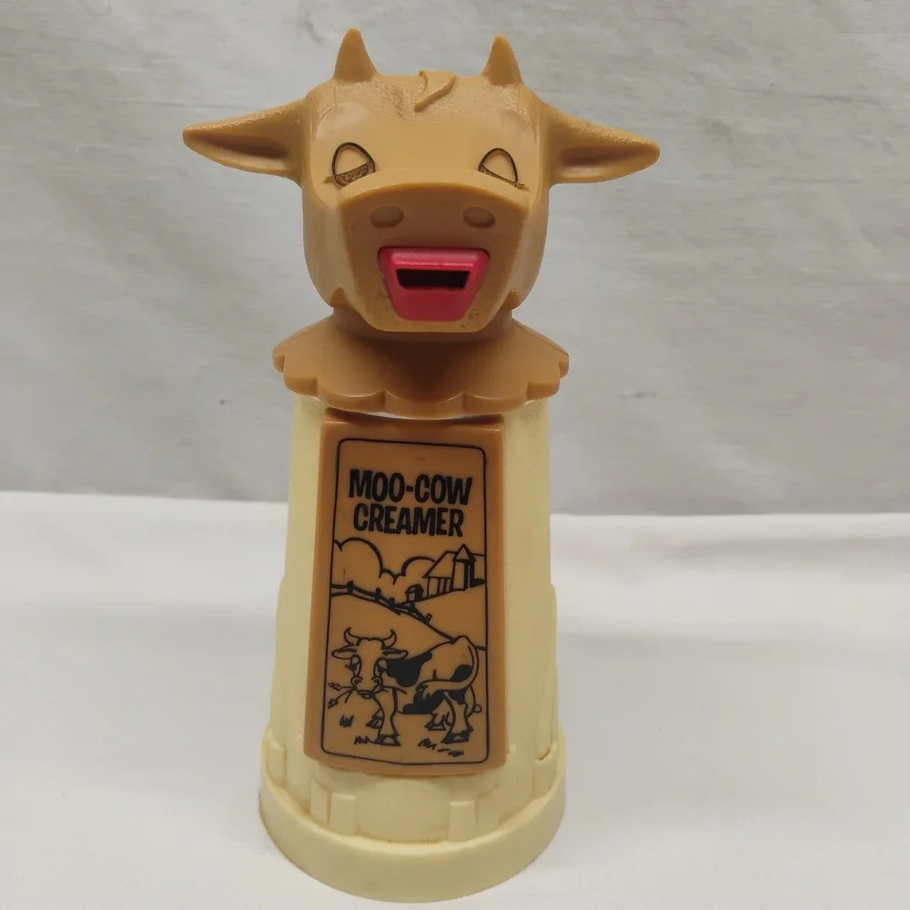 Vintage Moo Cow Creamer Whirley Industries Warren PA USA Farmhouse 70s Clean